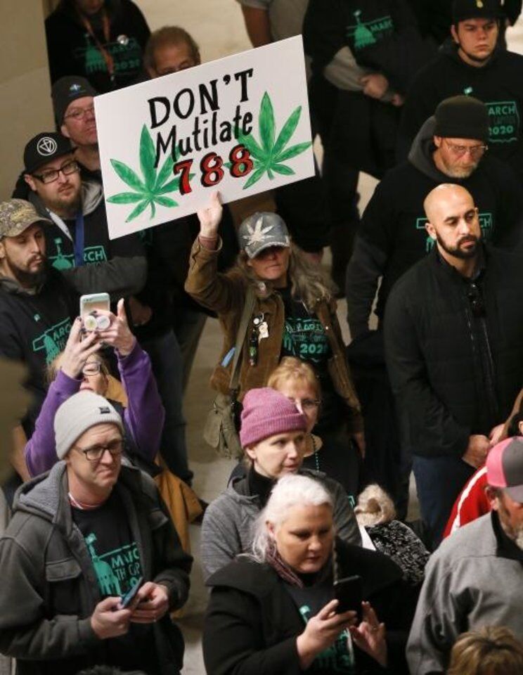 February 2020 marijuana rally